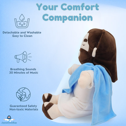 Breathing Jesus Plush for Anxiety